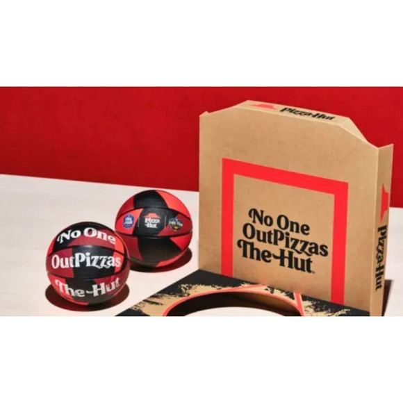 NCAA Other Pizzahut 223 Ncaa Mini Basketball With Hoop Box Poshmark